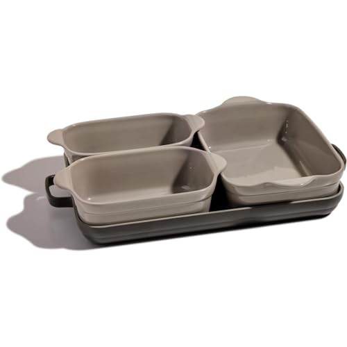 Our Place Bakeware Set | 5-Piece Nonstick, Toxin-Free, Ceramic, Stoneware Set with Oven Pan, Bakers,...