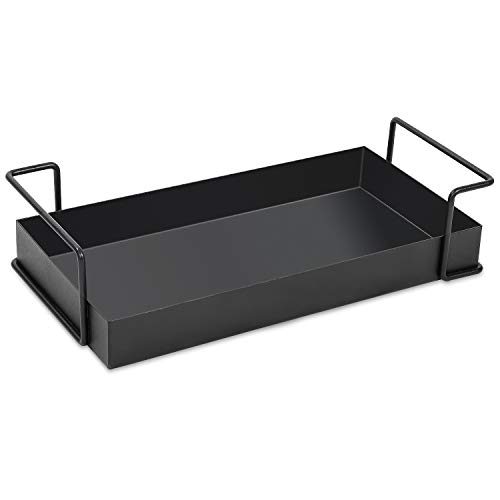 GDGDTOO Bathroom Tray for Counter,Metal Countertop Organizer Decorative Tray,Toilet Tank Storage...