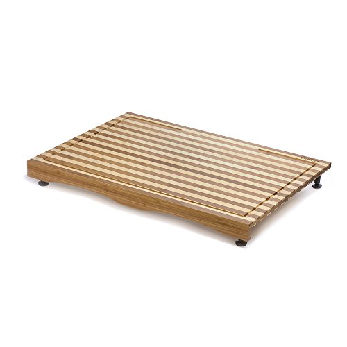 Prosumer's Choice Stovetop Cover Bamboo Cutting Board - Sustainable, Expands Kitchen Space, Easy to...